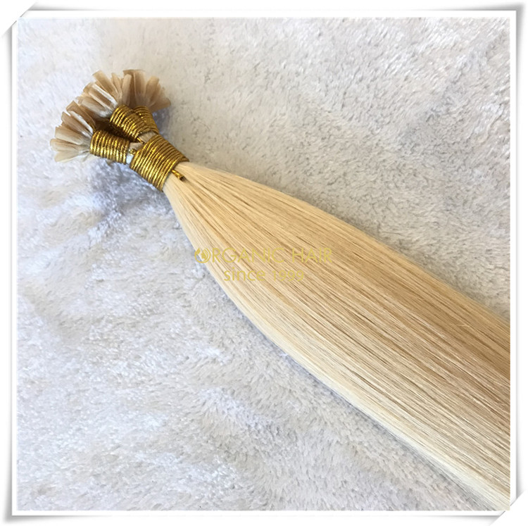Double drawn top quality U tip hair extensions CNY029